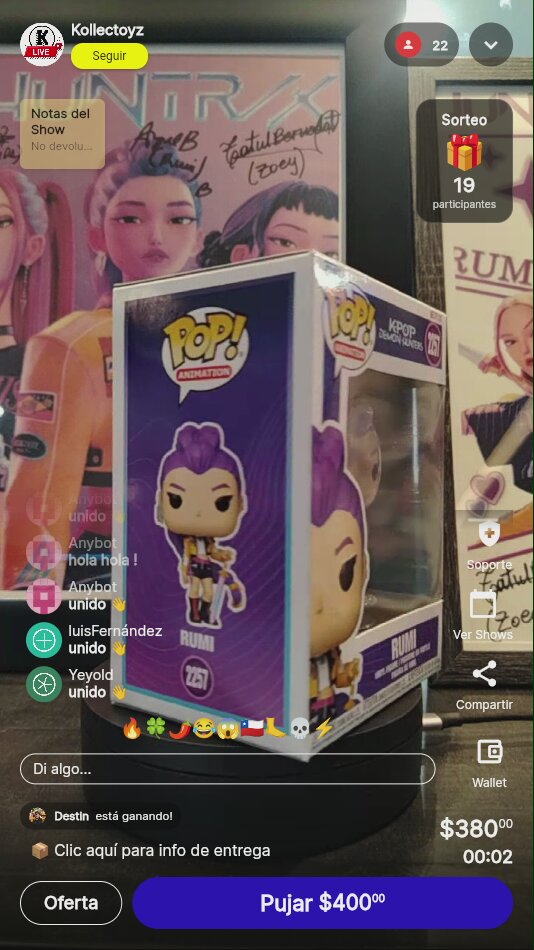 Funko Pop Rumi K-Pop Demon