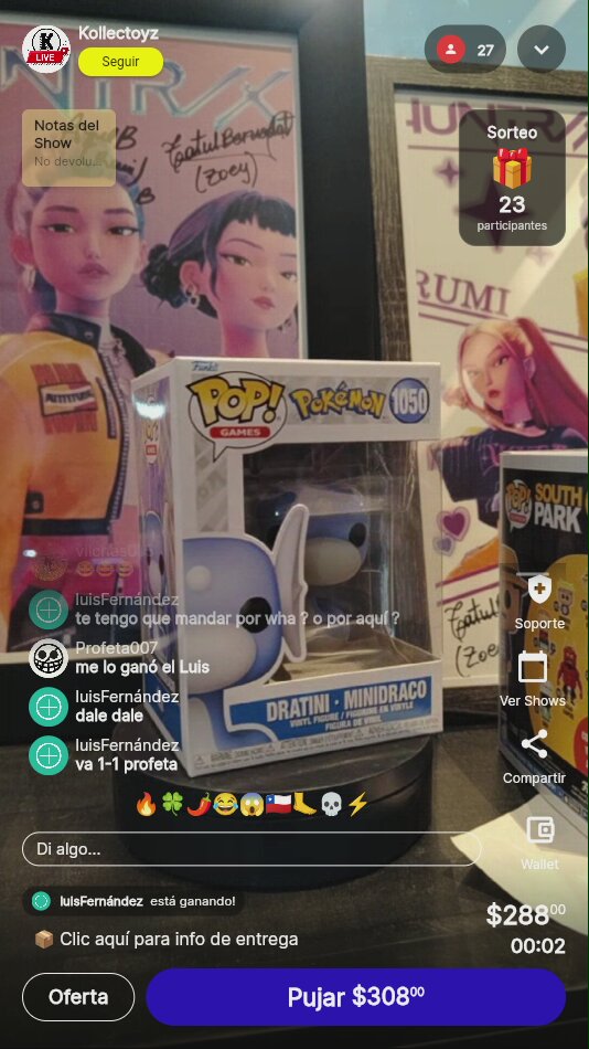 Funko Pop! Pokémon Dratini #1050