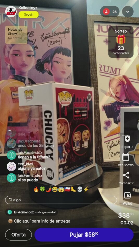 Funko Pop! Chucky Black Light