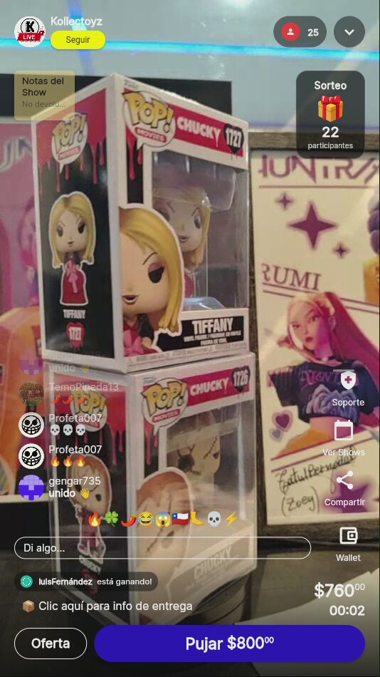 Funko Pop! Chucky y Tiffany