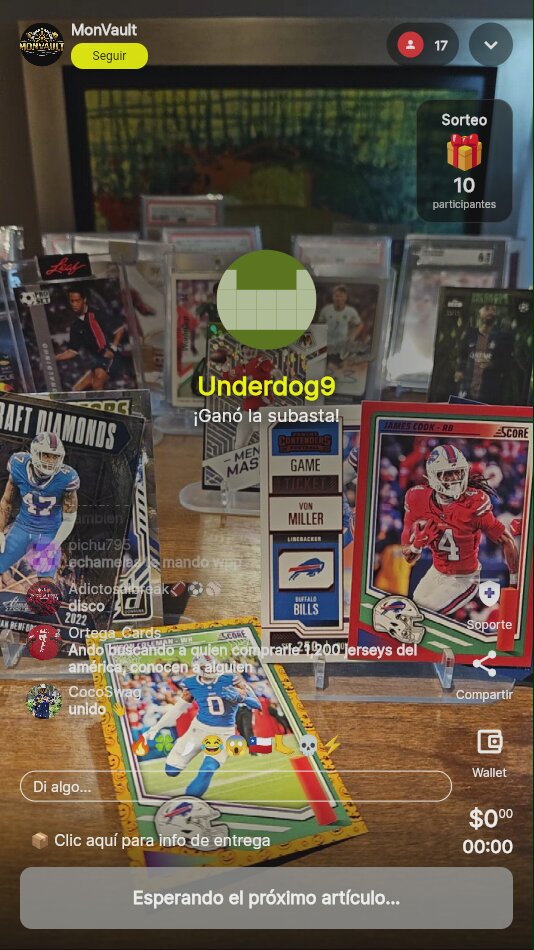 Carta Buffalo Bills Draft Diamonds