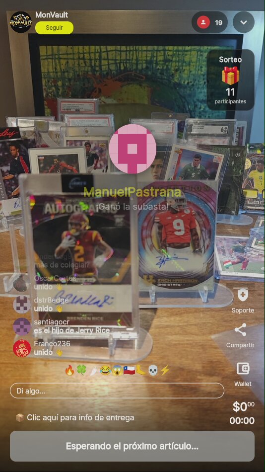 Autógrafos Colegiales: Rice y Harrison