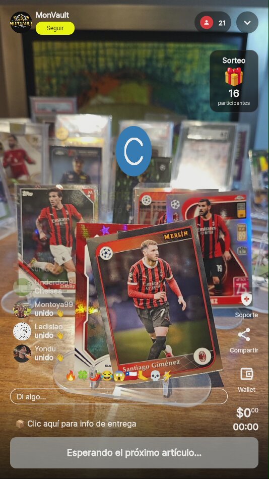 Lote Cartas AC Milan Goat