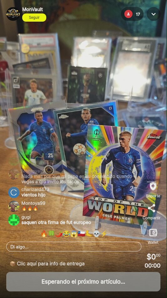 Tarjetas Coleccionables Chelsea: Caicedo, Palmer