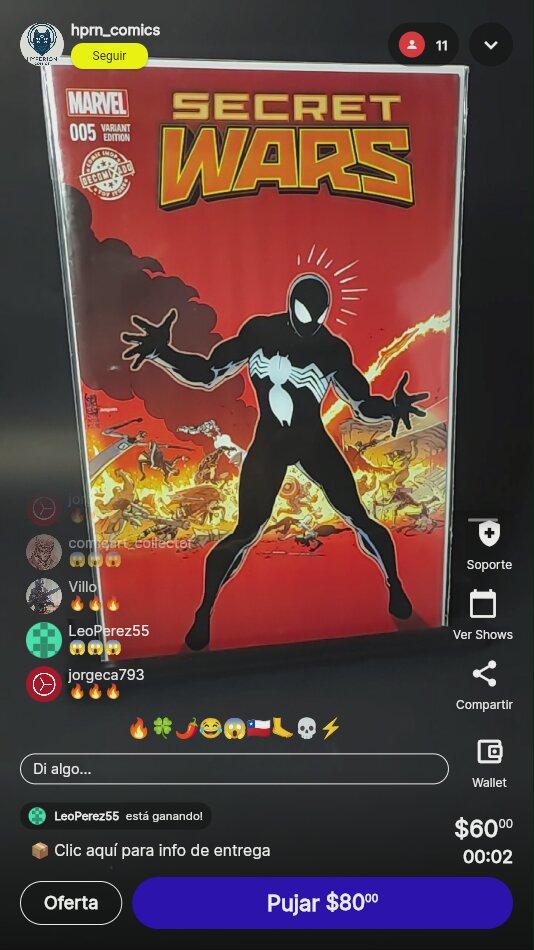 Secret Wars #5 Variant Edition