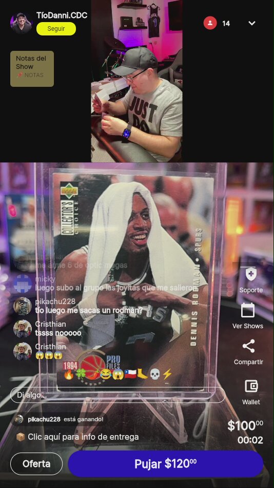 Dennis Rodman 1994 Collector's Choice