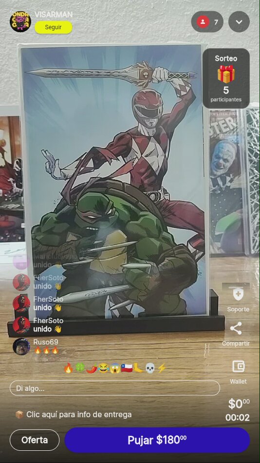 Power Rangers TMNT Crossover Comic