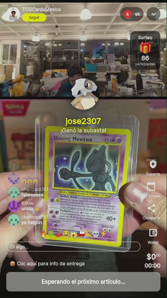 Shining Mewtwo Neo Destiny Holo