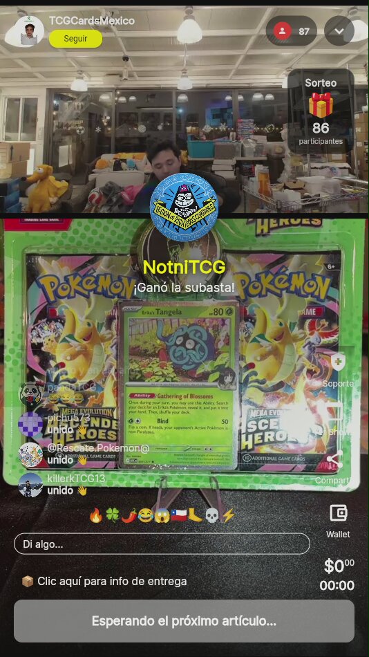 Pokémon TCG Heroes Tin Sellado