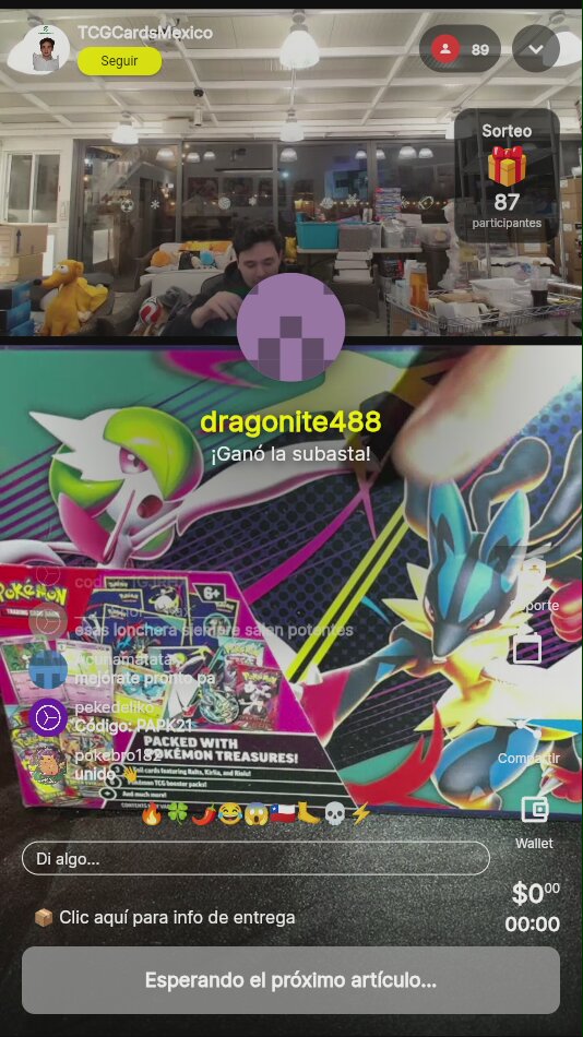 Lonchera Pokémon TCG Tesoros Ocultos