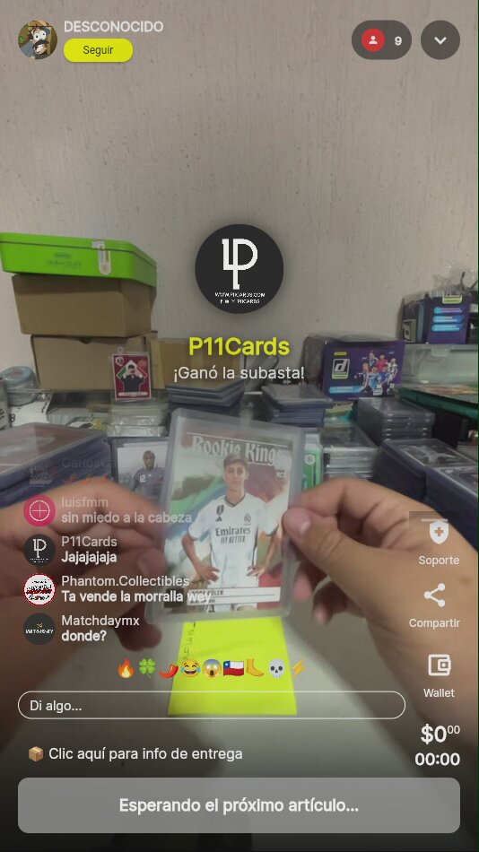 Tarjetas deportivas de Soccer