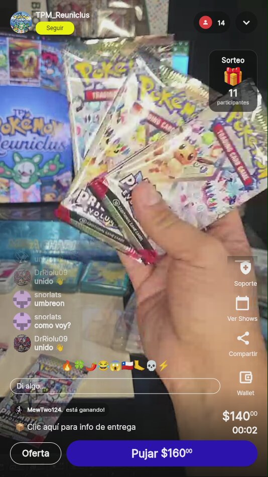 Pokémon Prismatic Evolutions Booster Packs