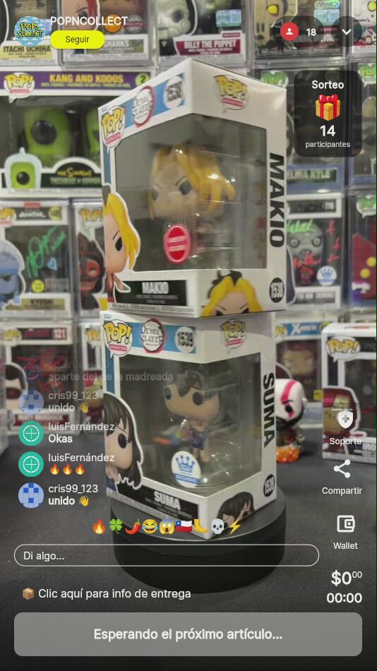 Funko Pop Demon Slayer Dúo