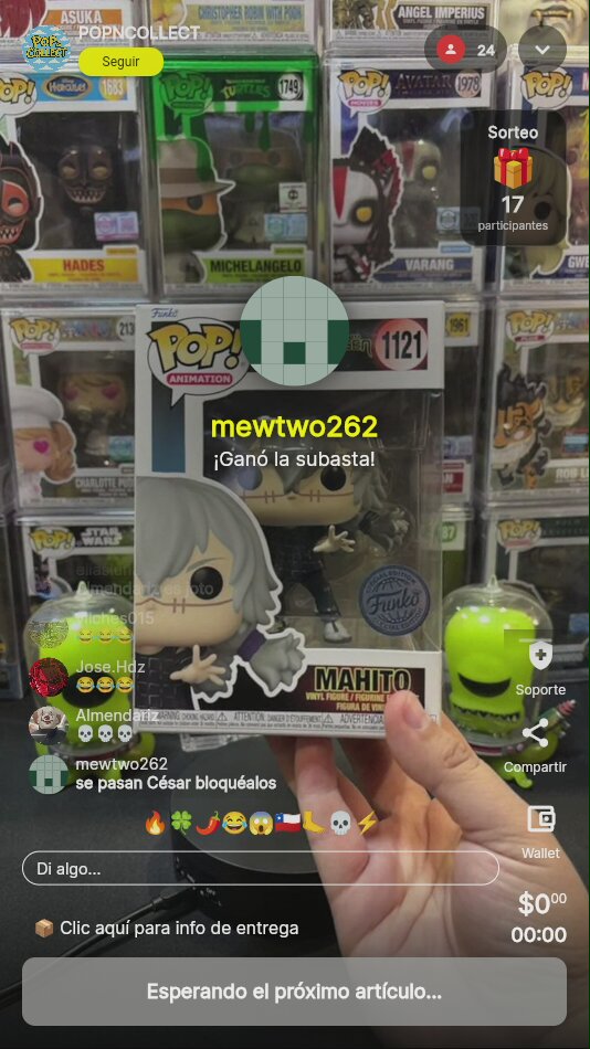 Funko Pop Mahito Jujutsu Kaisen