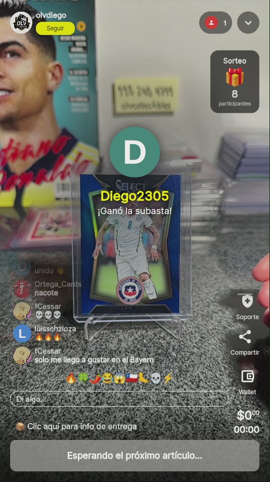 Arturo Vidal Panini Select 2015-16