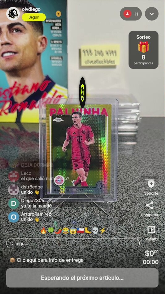 Carta Palhinha Bayern Munich Numerada