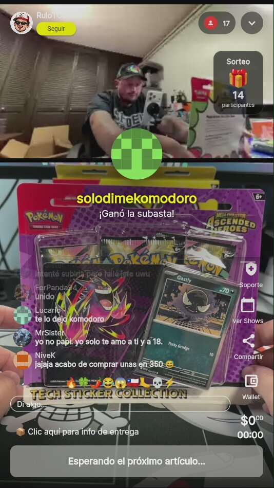 Pokémon Ascended Heroes Tech Sticker