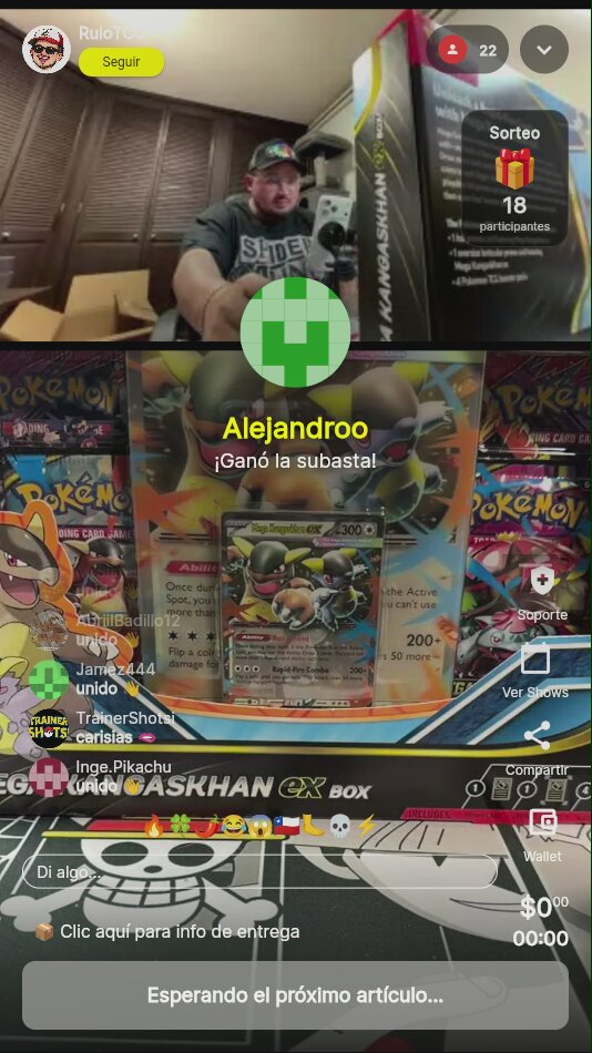 Pokémon Mega Kangaskhan EX Box
