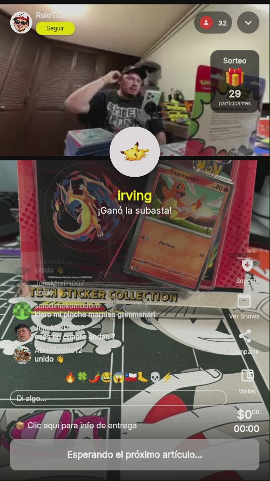 Carta Pokémon Charmander