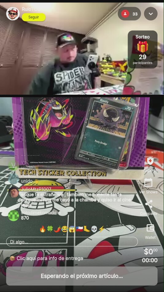 Pokémon Gastly Tech Sticker Collection