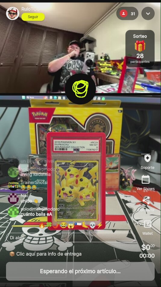 Pikachu Radiant Collection PSA 8